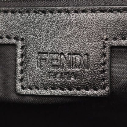 フェンディ FFジャカード トートバッグ ブラック系 グレー系