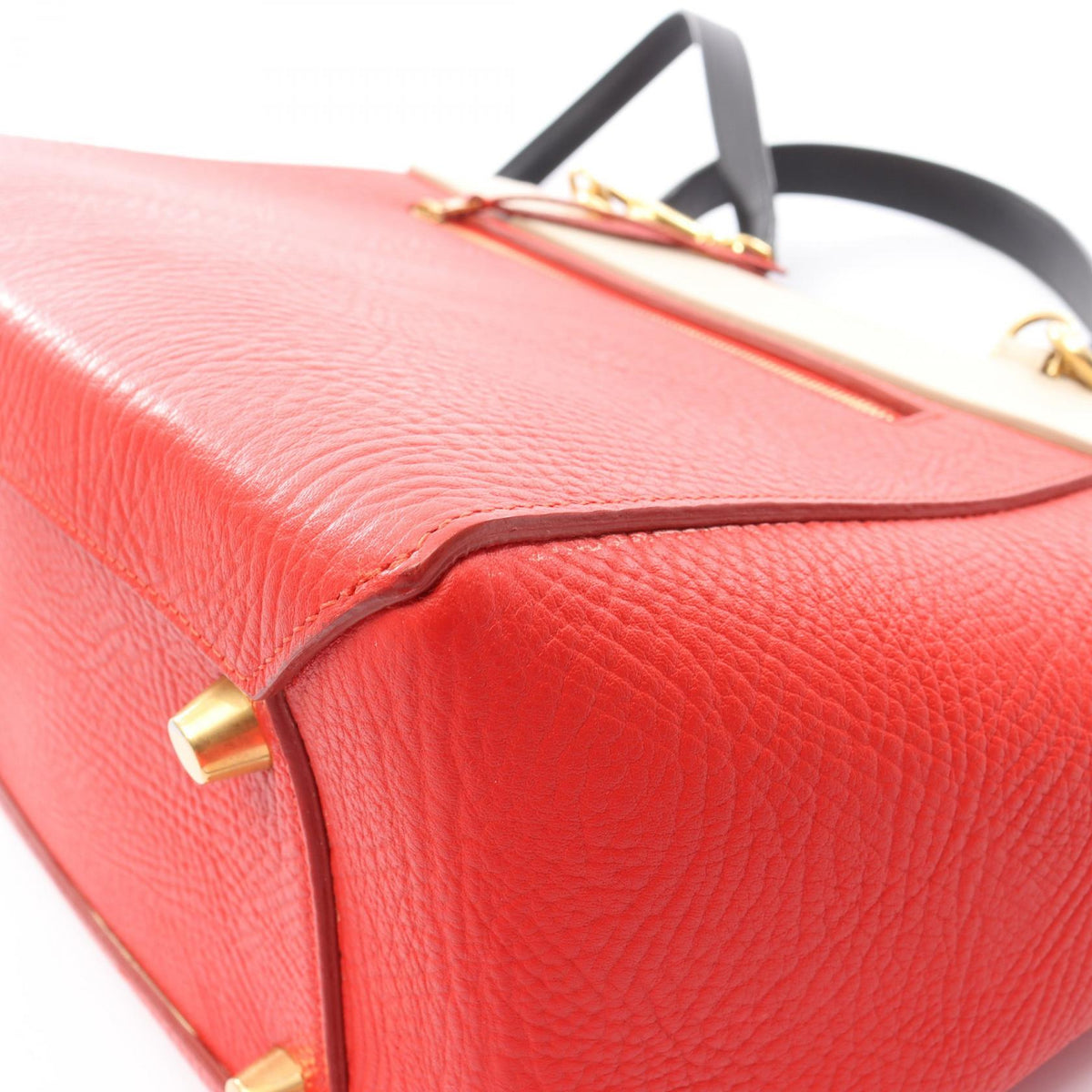 セリーヌ BELT BAG MINI ベルトバッグ ミニ ハンドバッグ レッド系 ベージュ系 ブラック系