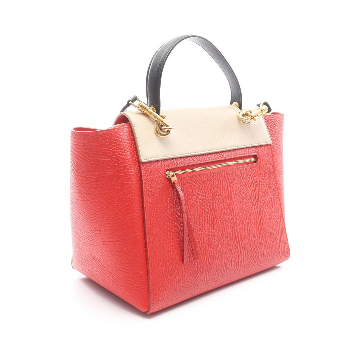 セリーヌ BELT BAG MINI ベルトバッグ ミニ ハンドバッグ レッド系 ベージュ系 ブラック系