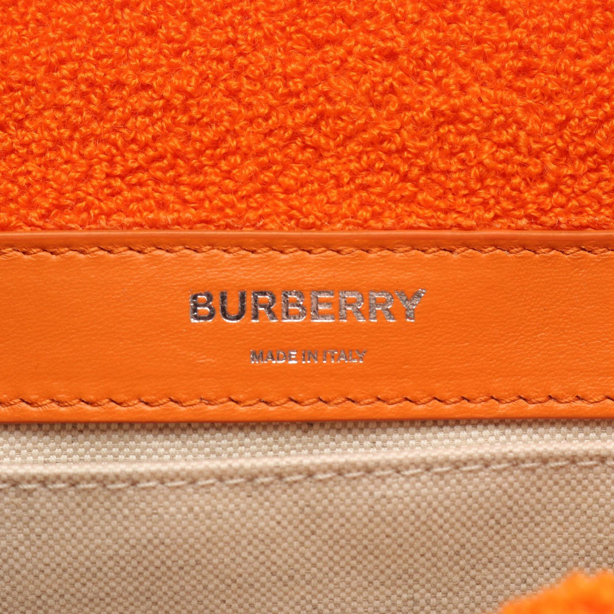 バーバリー ローラバッグ スモール ショルダーバッグ オレンジ系