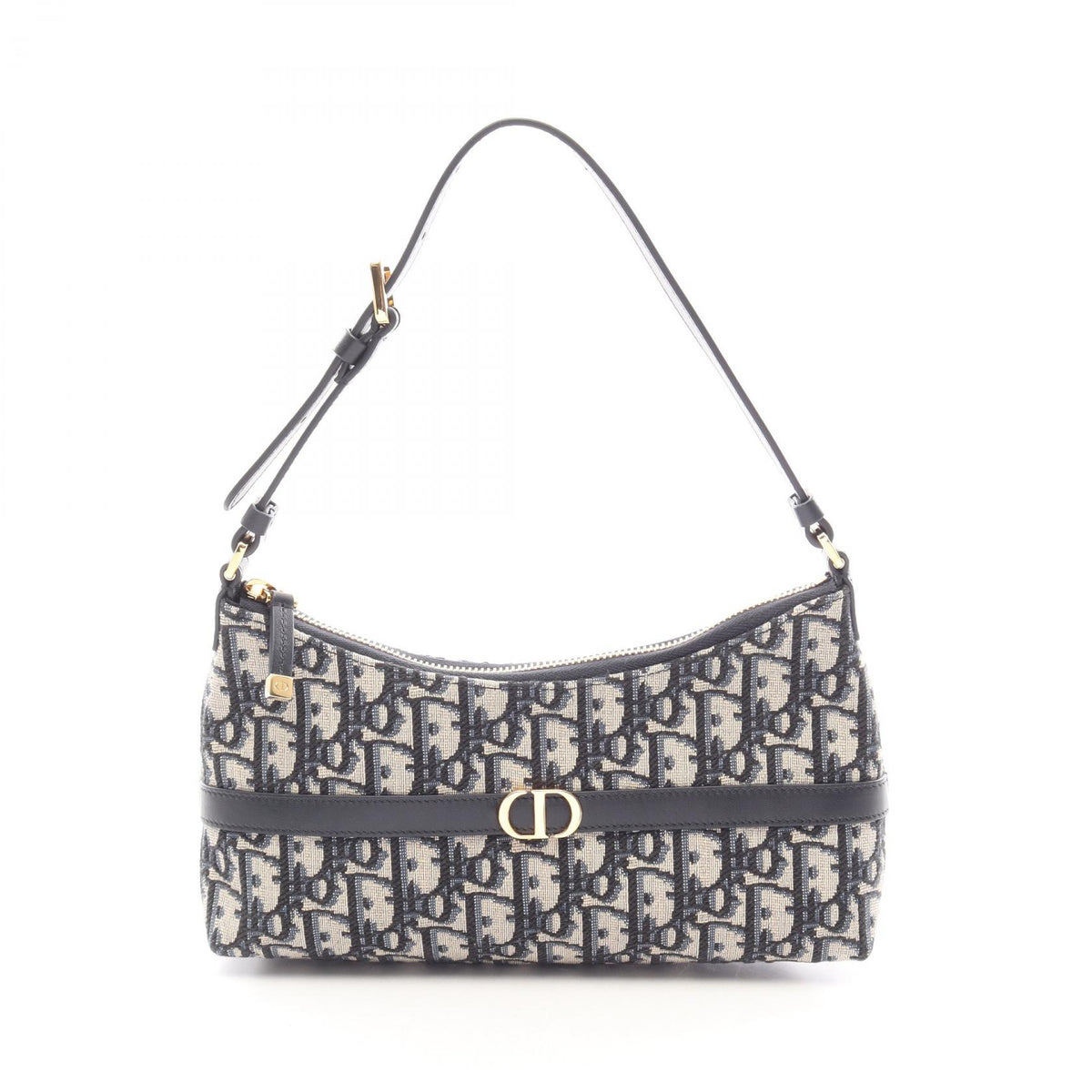 ディオール 30 Montaigne Cigale オブリーク ハンドバッグ ベージュ系 ネイビー系 バッグ DIOR