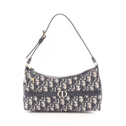 ディオール 30 Montaigne Cigale オブリーク ハンドバッグ ベージュ系 ネイビー系 バッグ DIOR