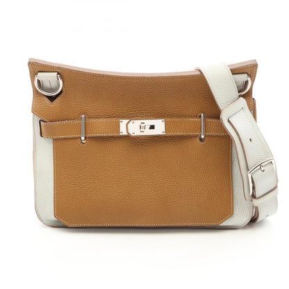 エルメス ジプシエール31 クラフト パールグレー ショルダーバッグ グレー系 ブルー系 トリヨンクレマンス バッグ HERMES
