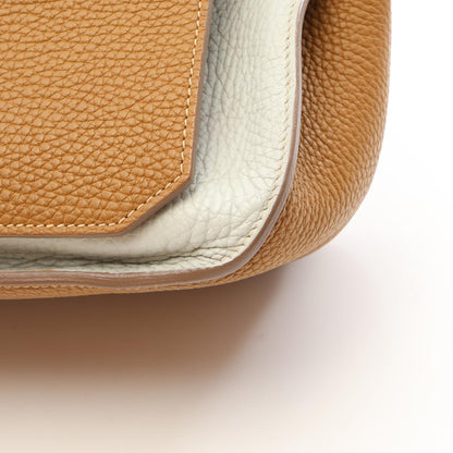 エルメス ジプシエール31 クラフト パールグレー ショルダーバッグ グレー系 ブルー系 トリヨンクレマンス バッグ HERMES