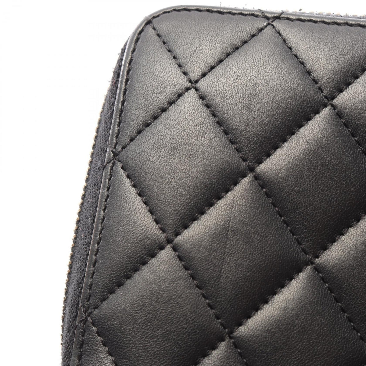 シャネル マトラッセ ラウンド長財布 ブラック系 財布・小物 CHANEL