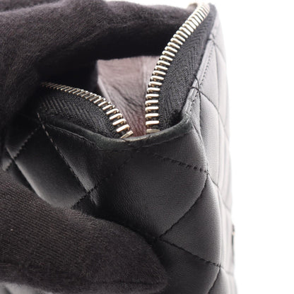 シャネル マトラッセ ラウンド長財布 ブラック系 財布・小物 CHANEL