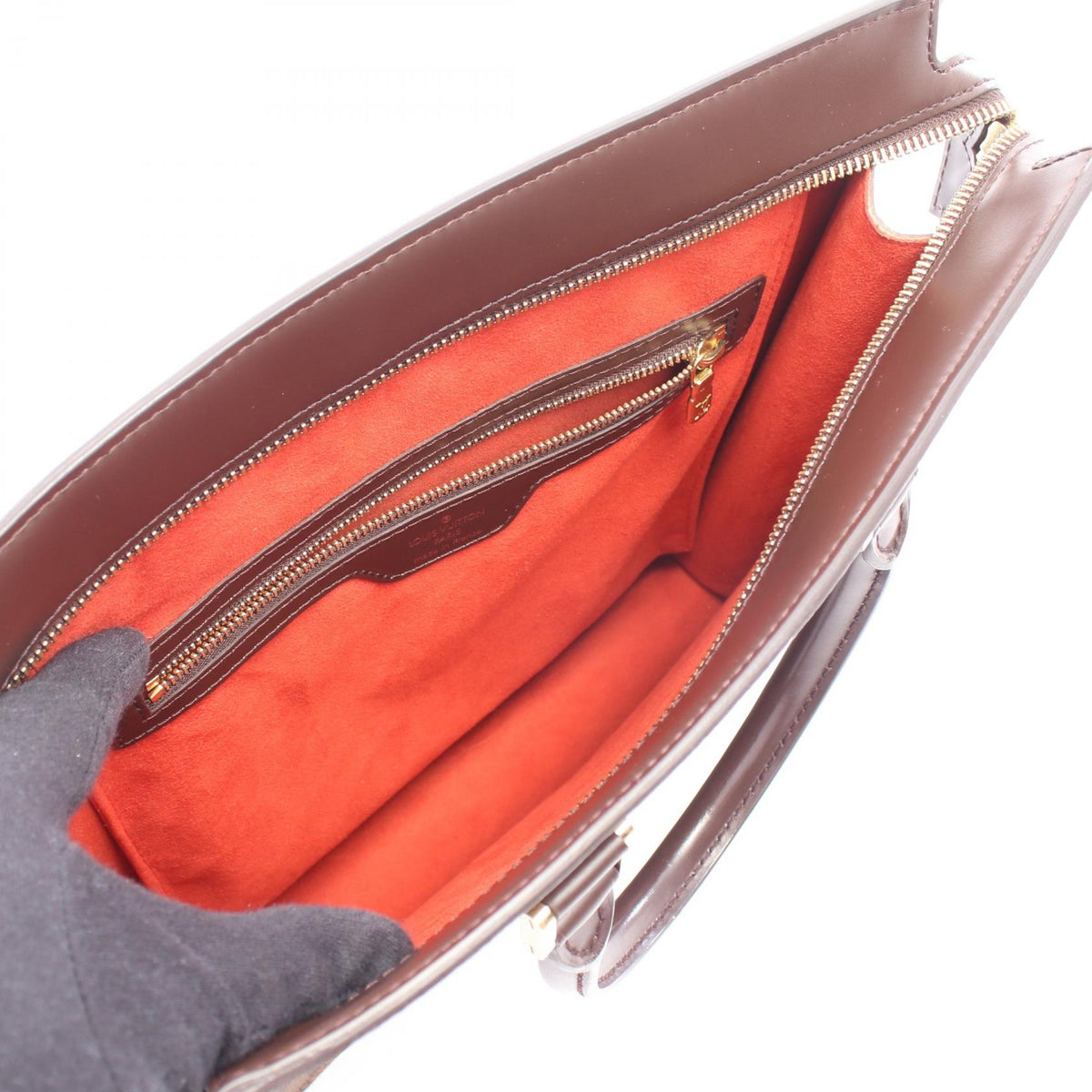 ルイ・ヴィトン ヴェニスPM ダミエエベヌ トートバッグ ブラウン系 バッグ LOUIS VUITTON