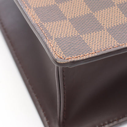 ルイ・ヴィトン ヴェニスPM ダミエエベヌ トートバッグ ブラウン系 バッグ LOUIS VUITTON