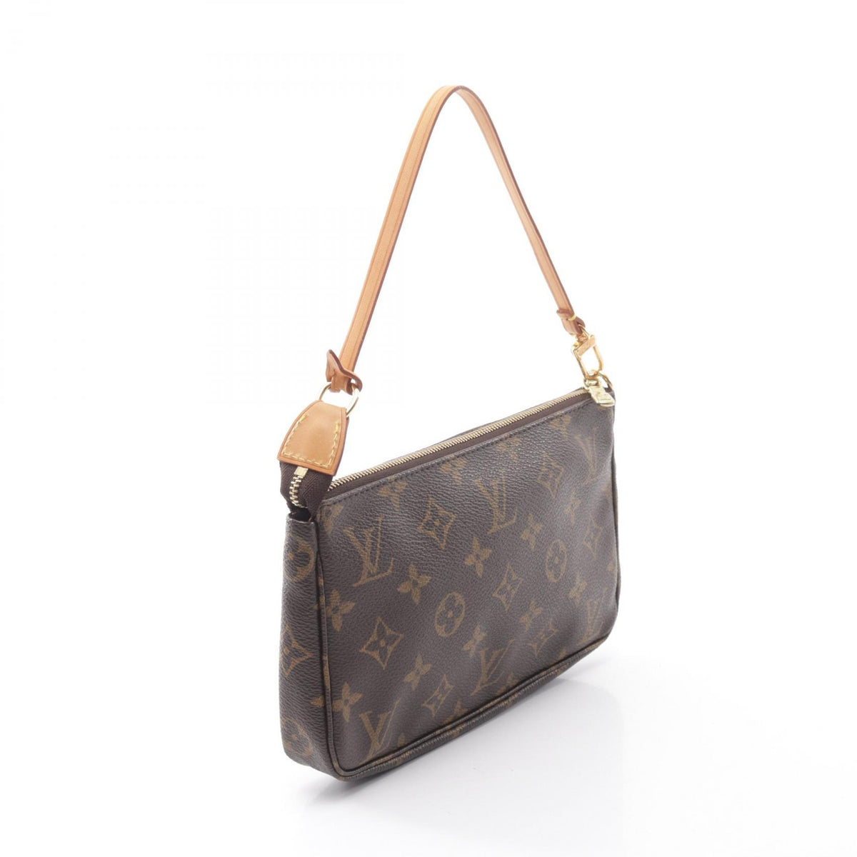 ルイ・ヴィトン ポシェットアクセソワール モノグラム ハンドバッグ ブラウン系 バッグ LOUIS VUITTON