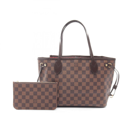 ルイ・ヴィトン ネヴァーフルPM ダミエエベヌ トートバッグ ブラウン系 バッグ LOUIS VUITTON