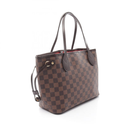 ルイ・ヴィトン ネヴァーフルPM ダミエエベヌ トートバッグ ブラウン系 バッグ LOUIS VUITTON