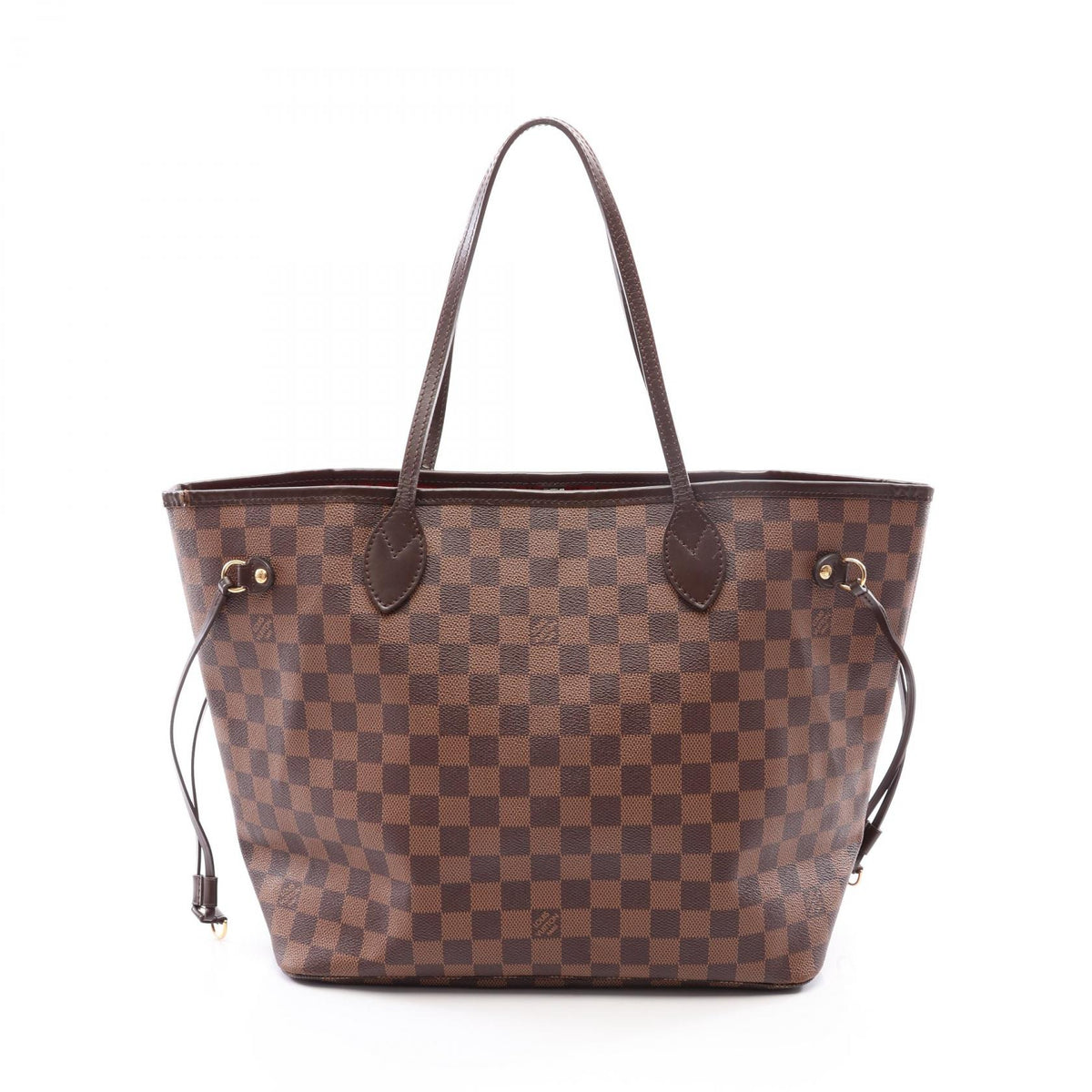 ルイ・ヴィトン ネヴァーフルMM ダミエエベヌ トートバッグ ブラウン系 バッグ LOUIS VUITTON