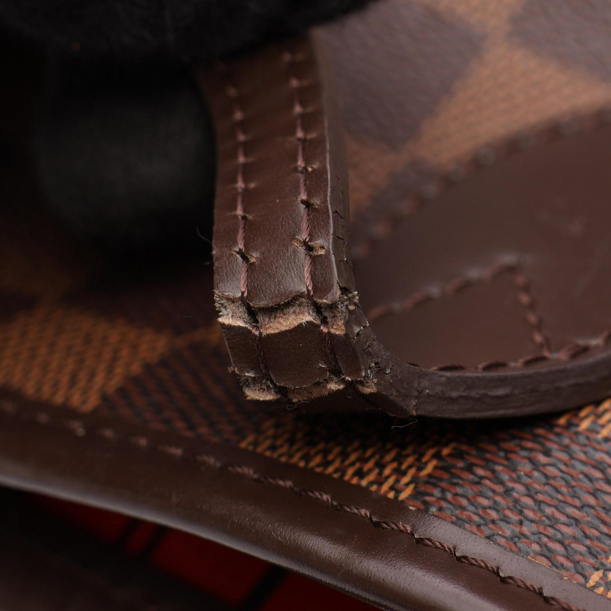 ルイ・ヴィトン ネヴァーフルMM ダミエエベヌ トートバッグ ブラウン系 バッグ LOUIS VUITTON