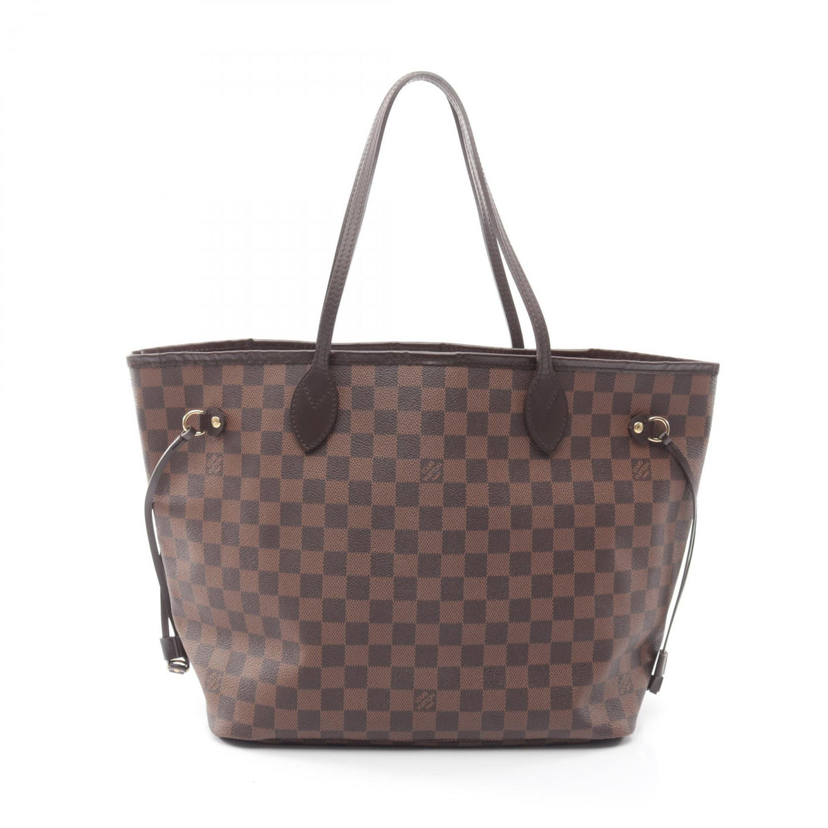 ルイ・ヴィトン ネヴァーフルMM ダミエエベヌ トートバッグ ブラウン系 バッグ LOUIS VUITTON