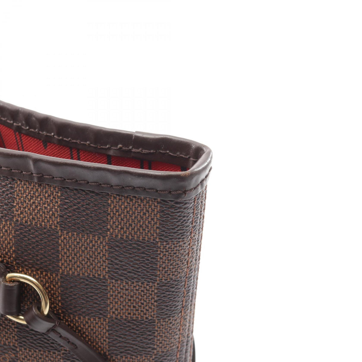 ルイ・ヴィトン ネヴァーフルMM ダミエエベヌ トートバッグ ブラウン系 バッグ LOUIS VUITTON