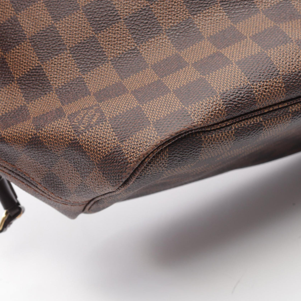 ルイ・ヴィトン ネヴァーフルMM ダミエエベヌ トートバッグ ブラウン系 バッグ LOUIS VUITTON