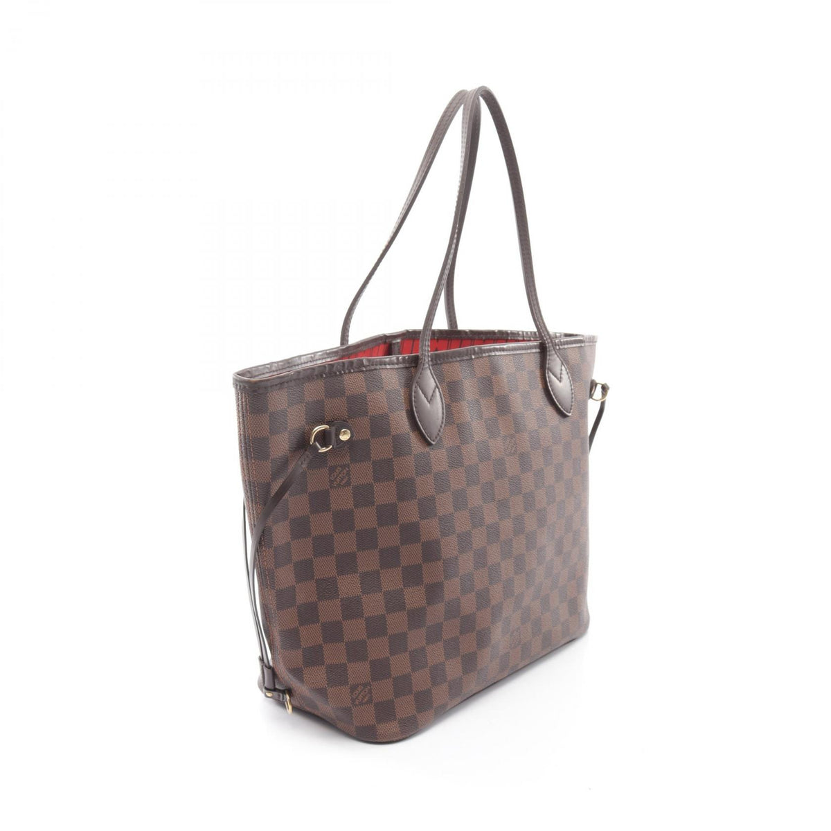 ルイ・ヴィトン ネヴァーフルMM ダミエエベヌ トートバッグ ブラウン系 バッグ LOUIS VUITTON