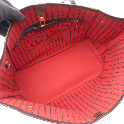 ルイ・ヴィトン ネヴァーフルMM ダミエエベヌ トートバッグ ブラウン系 バッグ LOUIS VUITTON