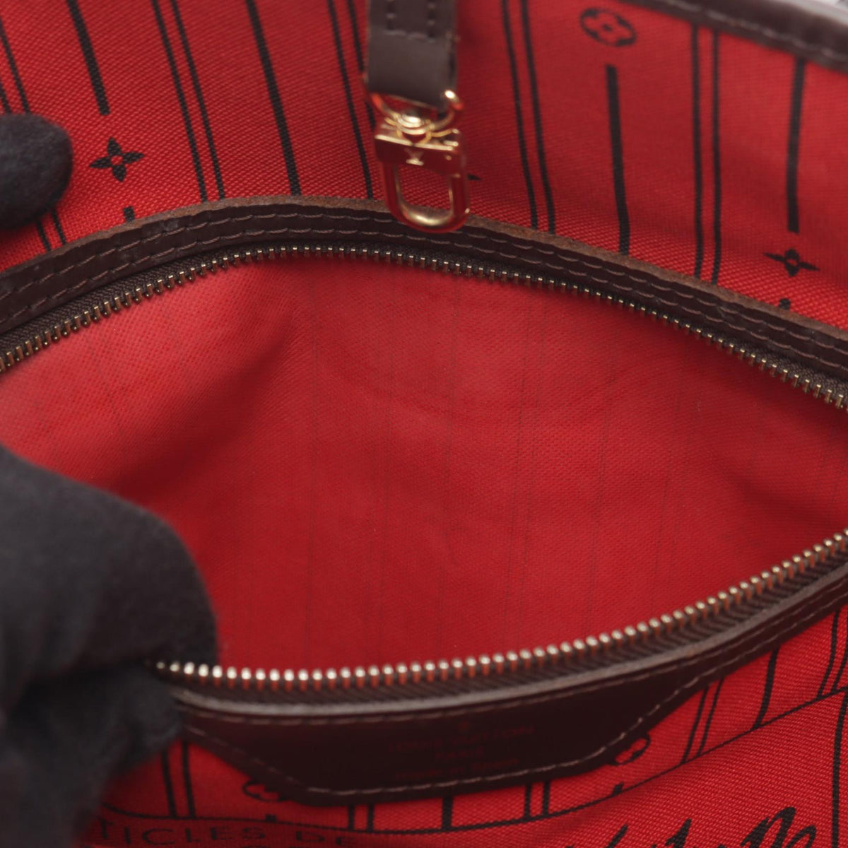 ルイ・ヴィトン ネヴァーフルMM ダミエエベヌ トートバッグ ブラウン系 バッグ LOUIS VUITTON
