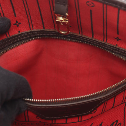 ルイ・ヴィトン ネヴァーフルMM ダミエエベヌ トートバッグ ブラウン系 バッグ LOUIS VUITTON