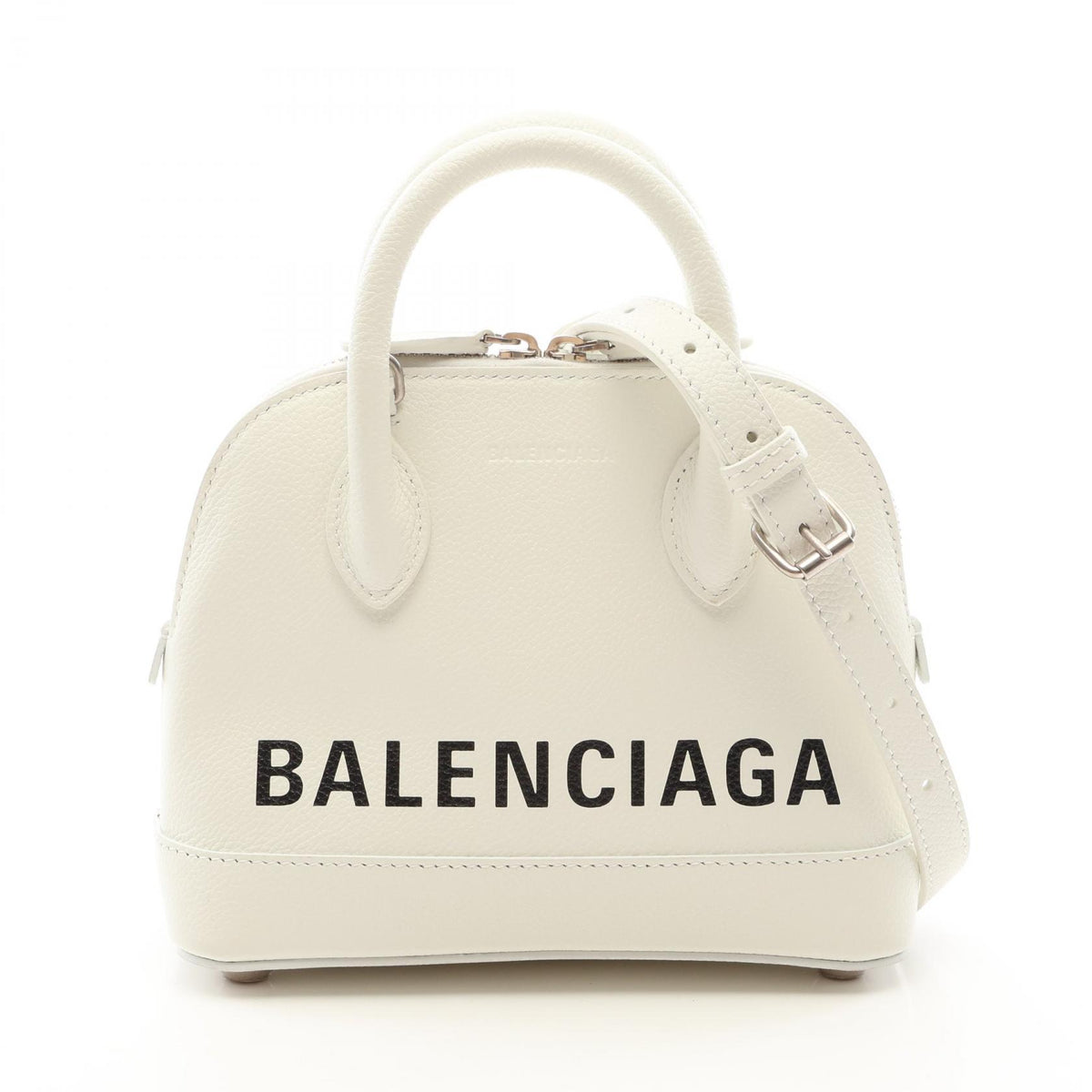 バレンシアガ VILLE TOP HANDLE XXS ヴィルトップハンドル 2WAY ハンドバッグ ホワイト系 バッグ BALENCIAGA