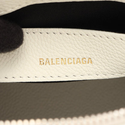 バレンシアガ VILLE TOP HANDLE XXS ヴィルトップハンドル 2WAY ハンドバッグ ホワイト系 バッグ BALENCIAGA