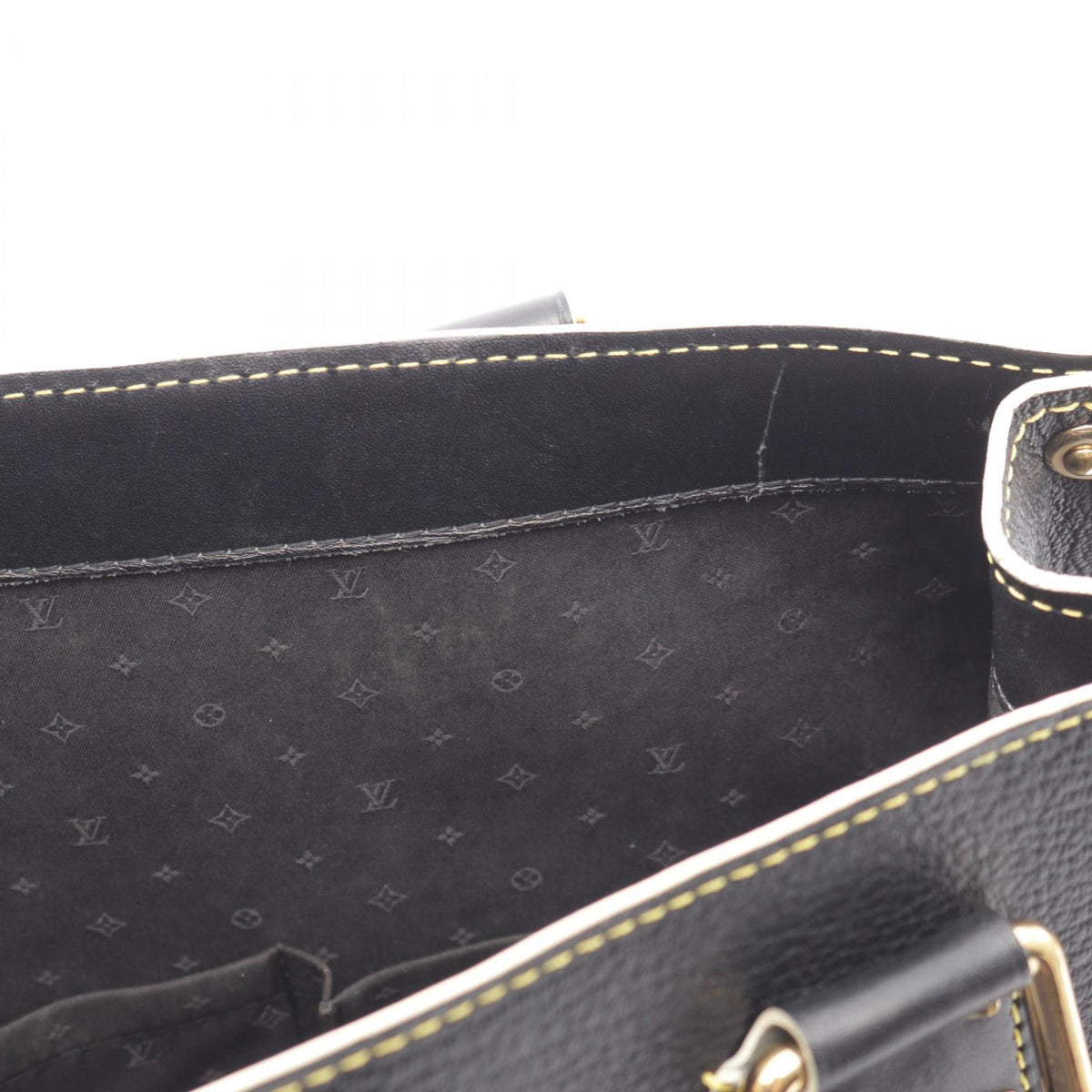 ルイ・ヴィトン ファビュロー スハリ ノワール ハンドバッグ ブラック系 バッグ LOUIS VUITTON
