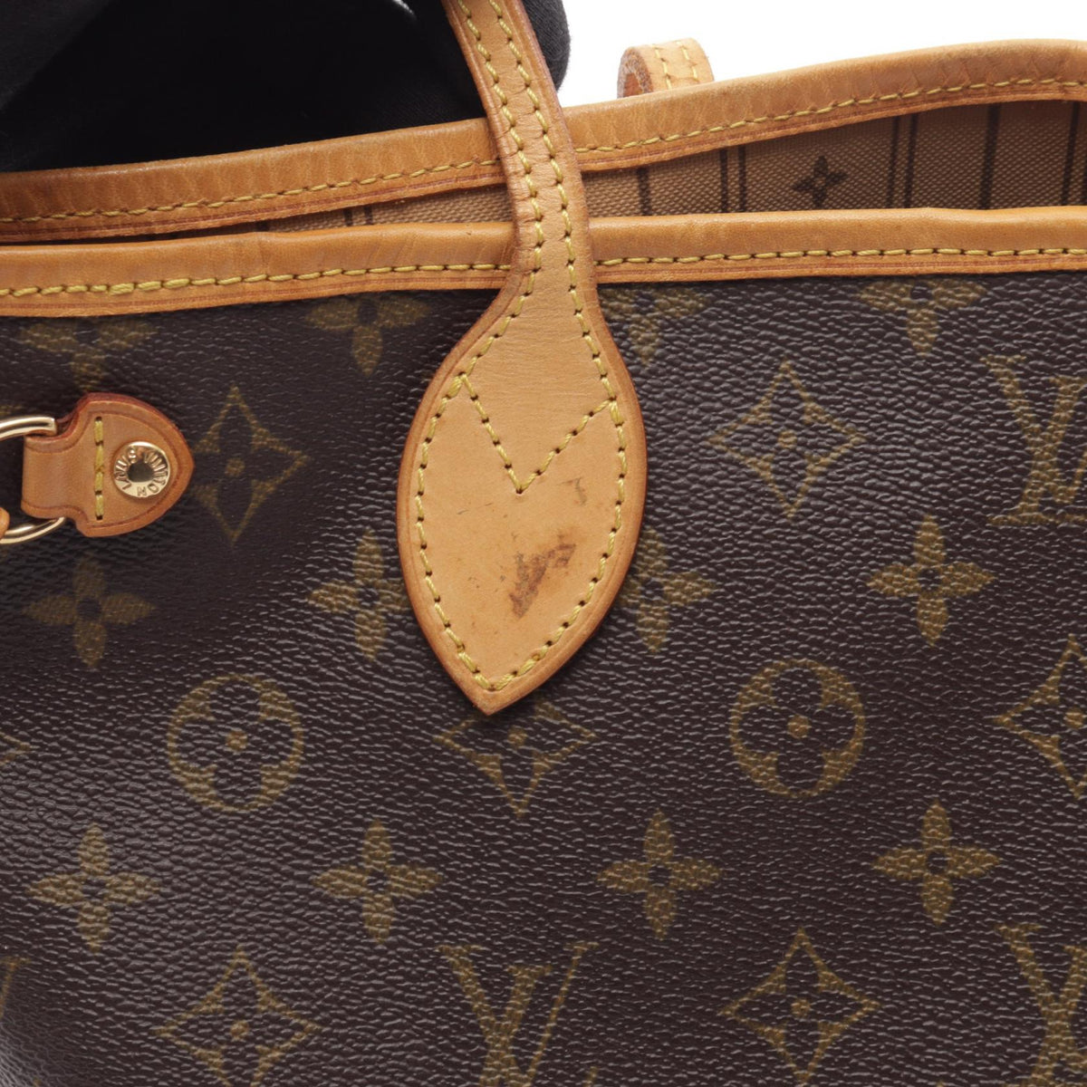 ルイ・ヴィトン ネヴァーフルPM モノグラム トートバッグ ブラウン系 バッグ LOUIS VUITTON