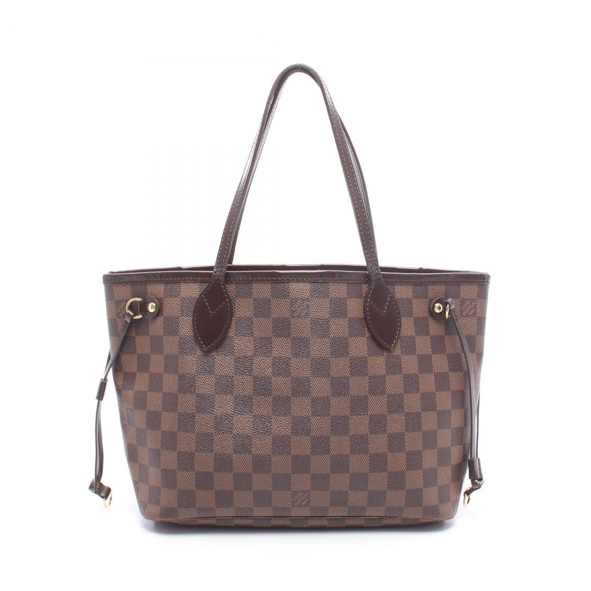 ルイ・ヴィトン ネヴァーフルPM ダミエエベヌ トートバッグ ブラウン系 バッグ LOUIS VUITTON