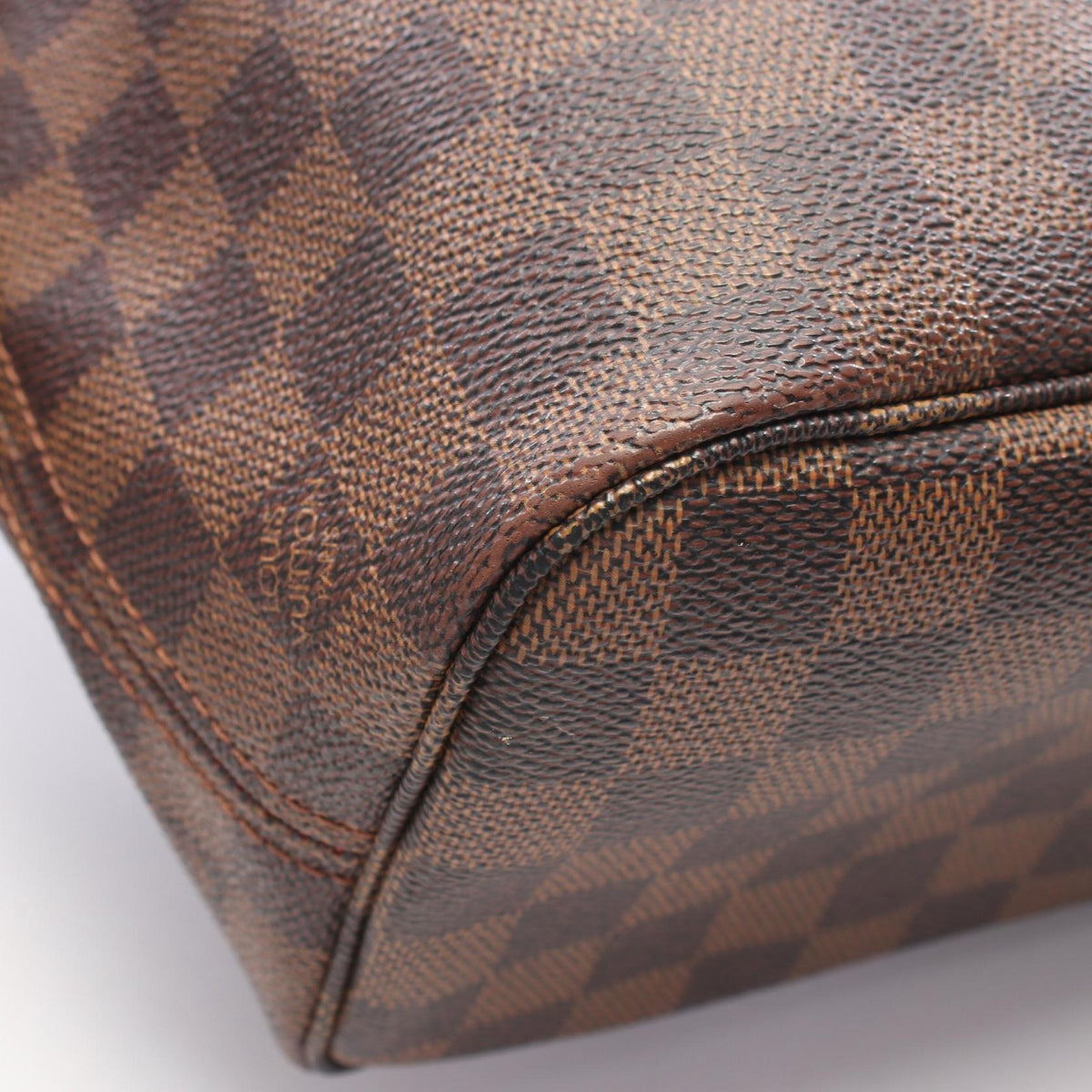 ルイ・ヴィトン ネヴァーフルPM ダミエエベヌ トートバッグ ブラウン系 バッグ LOUIS VUITTON