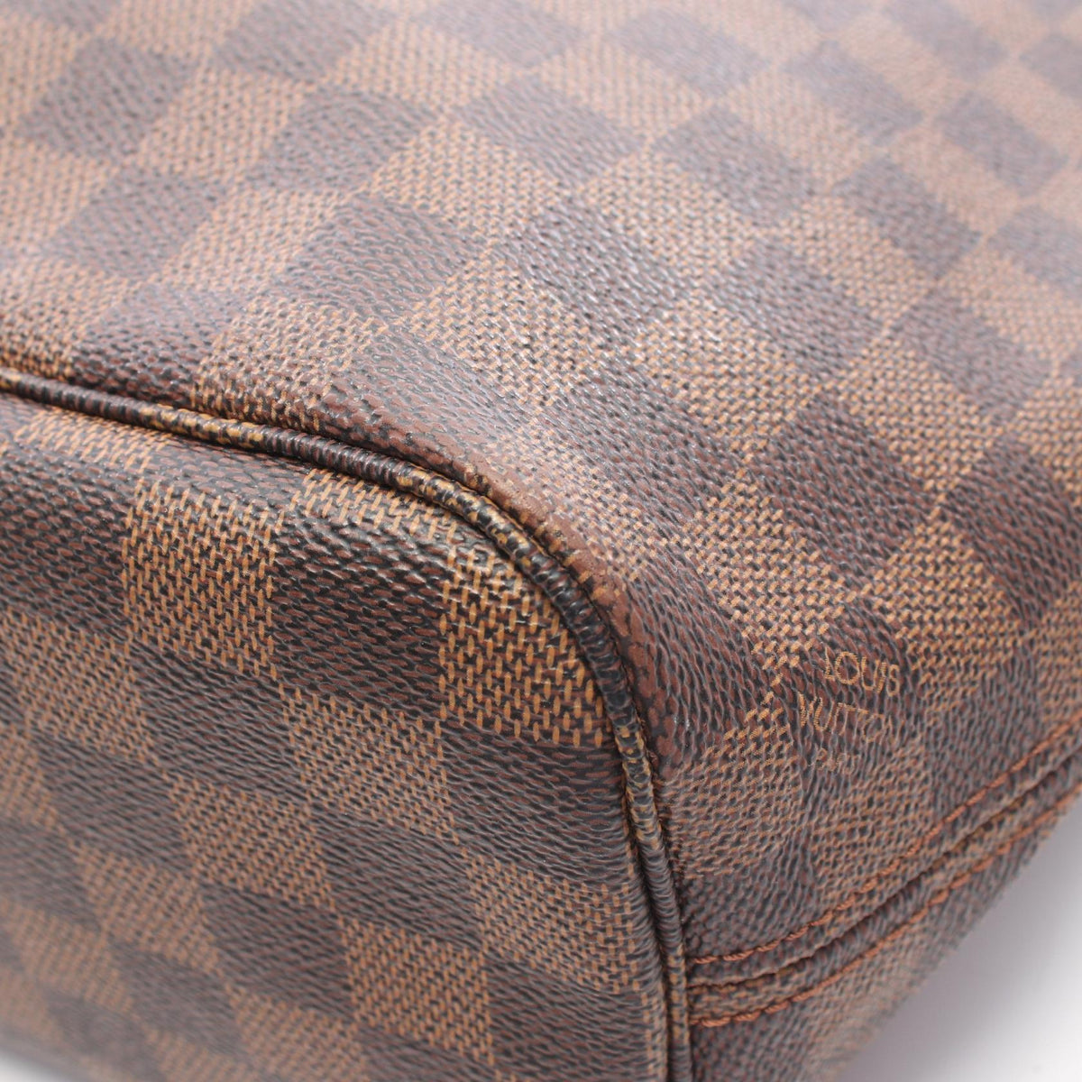 ルイ・ヴィトン ネヴァーフルPM ダミエエベヌ トートバッグ ブラウン系 バッグ LOUIS VUITTON