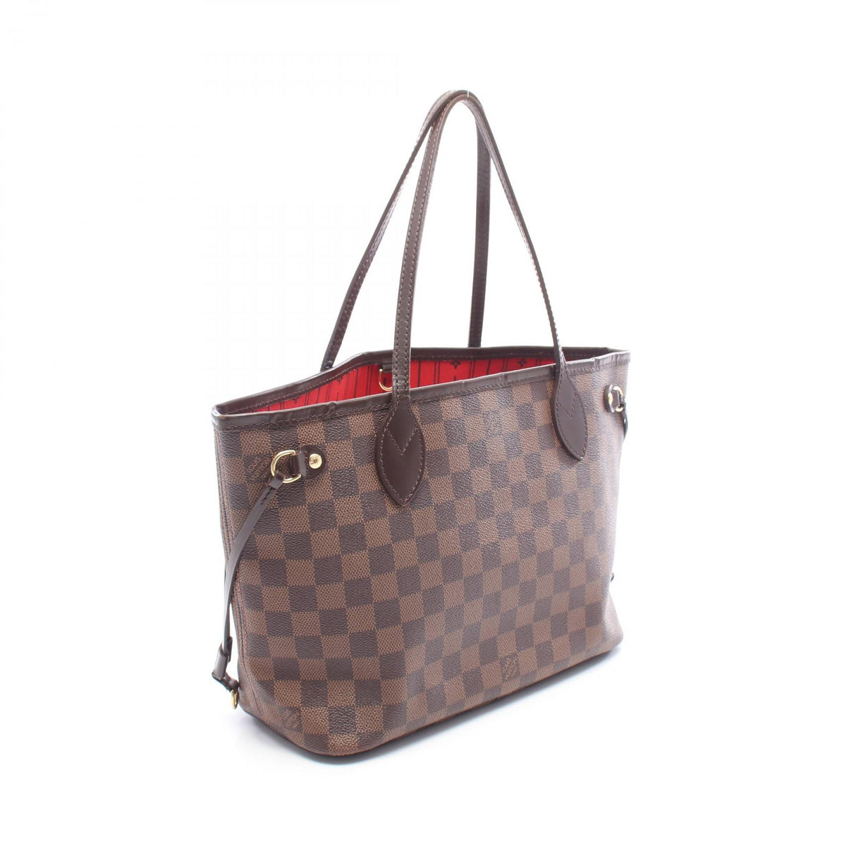 ルイ・ヴィトン ネヴァーフルPM ダミエエベヌ トートバッグ ブラウン系 バッグ LOUIS VUITTON