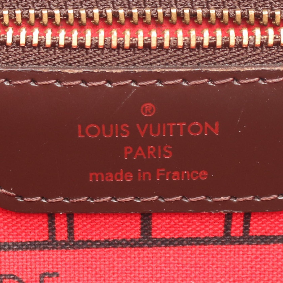 ルイ・ヴィトン ネヴァーフルPM ダミエエベヌ トートバッグ ブラウン系 バッグ LOUIS VUITTON