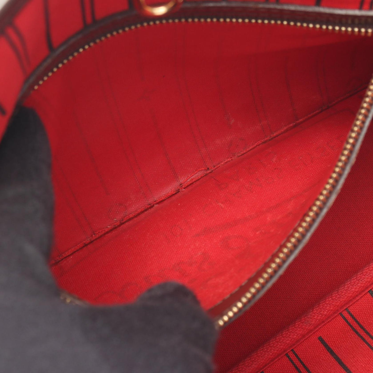 ルイ・ヴィトン ネヴァーフルPM ダミエエベヌ トートバッグ ブラウン系 バッグ LOUIS VUITTON