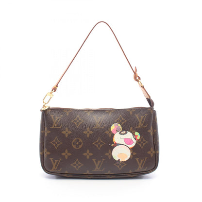 ルイ・ヴィトン 村上隆 ポシェットアクセソワール ハンドバッグ ブラウン系 バッグ LOUIS VUITTON