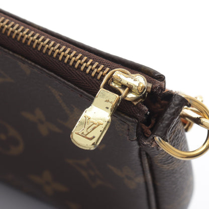 ルイ・ヴィトン 村上隆 ポシェットアクセソワール ハンドバッグ ブラウン系 バッグ LOUIS VUITTON