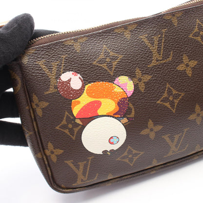 ルイ・ヴィトン 村上隆 ポシェットアクセソワール ハンドバッグ ブラウン系 バッグ LOUIS VUITTON