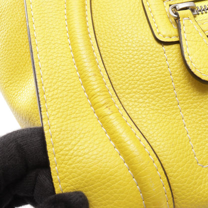 セリーヌ ラゲージ ミニショッパー ハンドバッグ イエロー系 バッグ CELINE