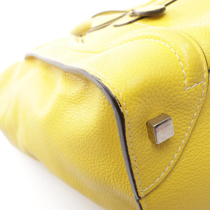 セリーヌ ラゲージ ミニショッパー ハンドバッグ イエロー系 バッグ CELINE
