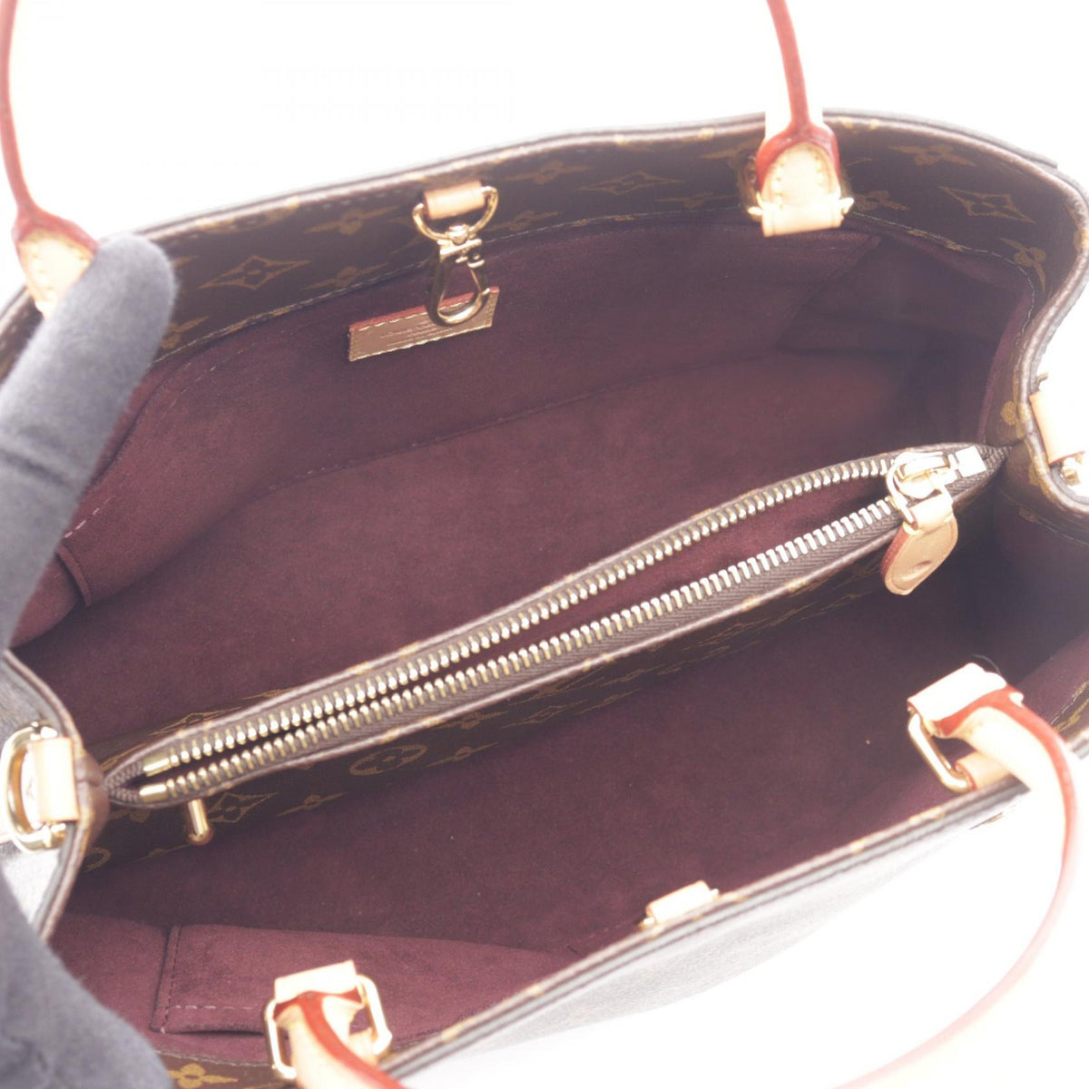 ルイ・ヴィトン モンテーニュMM モノグラム 2WAY ハンドバッグ ブラウン系 バッグ LOUIS VUITTON
