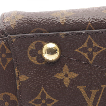 ルイ・ヴィトン モンテーニュMM モノグラム 2WAY ハンドバッグ ブラウン系 バッグ LOUIS VUITTON