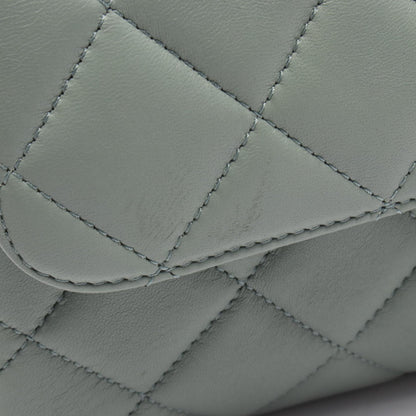 シャネル トレンディCC ショルダーバッグ スモール トップハンドル フラップ 2WAY ショルダーバッグ グリーン系 バッグ CHANEL