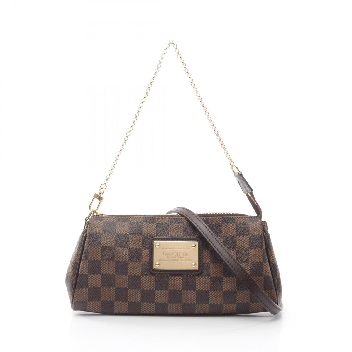 ルイ・ヴィトン エヴァ ダミエエベヌ 2WAY ハンドバッグ ブラウン系 バッグ LOUIS VUITTON