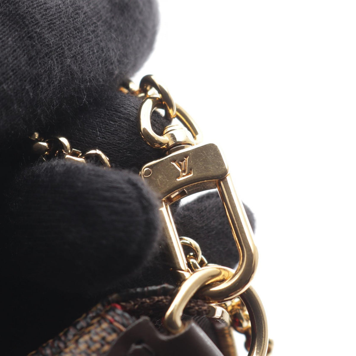ルイ・ヴィトン エヴァ ダミエエベヌ 2WAY ハンドバッグ ブラウン系 バッグ LOUIS VUITTON