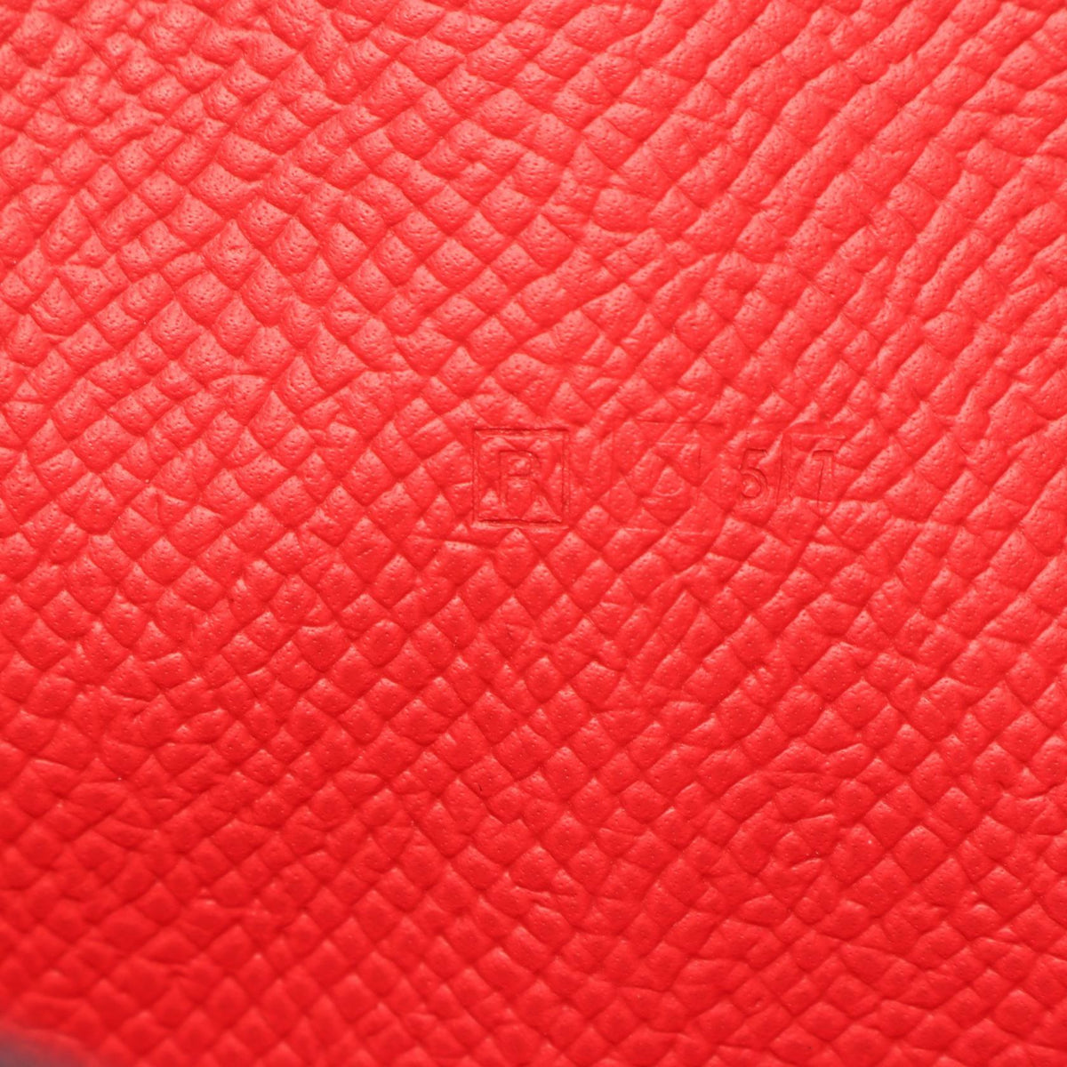 エルメス アザップロング クラシック ブーゲンビリア ラウンド長財布 レッド系 ヴォーエプソン 財布・小物 HERMES