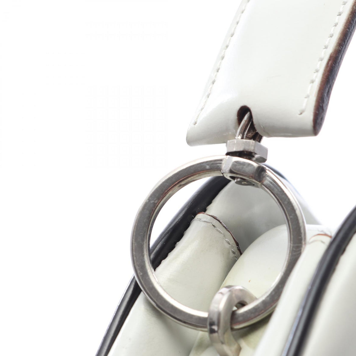 プラダ SPAZZOLATO CUCI ハンドバッグ ホワイト系 バッグ PRADA