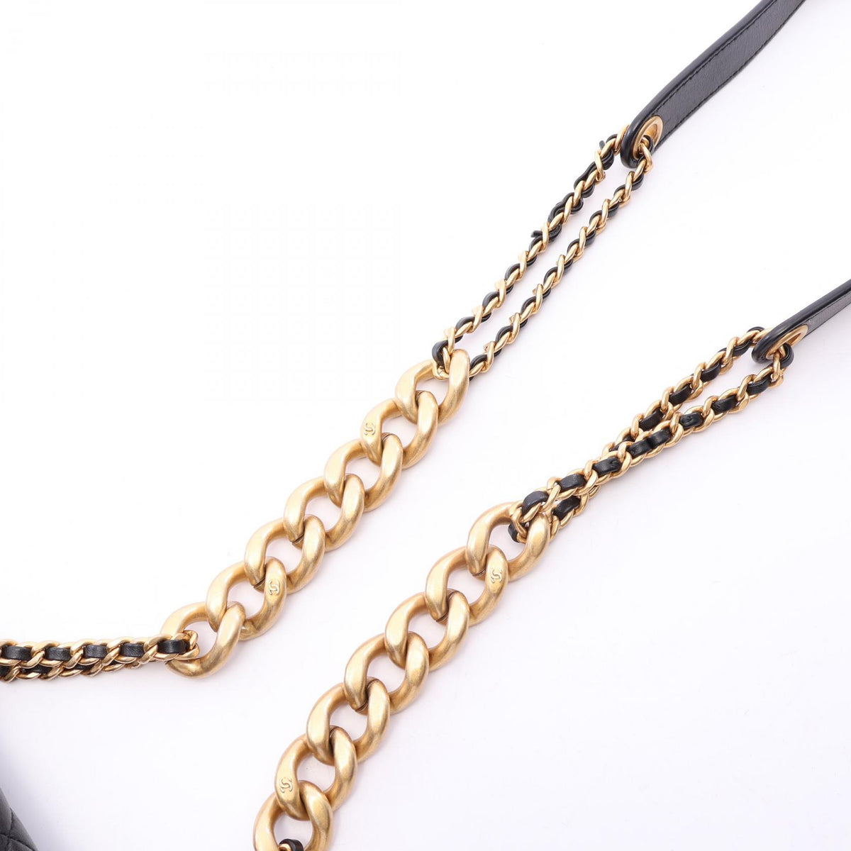 シャネル マトラッセ フラップ ショルダーバッグ ブラック系 バッグ CHANEL