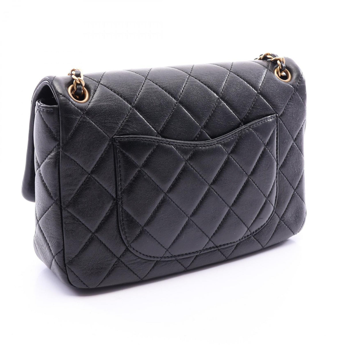 シャネル マトラッセ フラップ ショルダーバッグ ブラック系 バッグ CHANEL