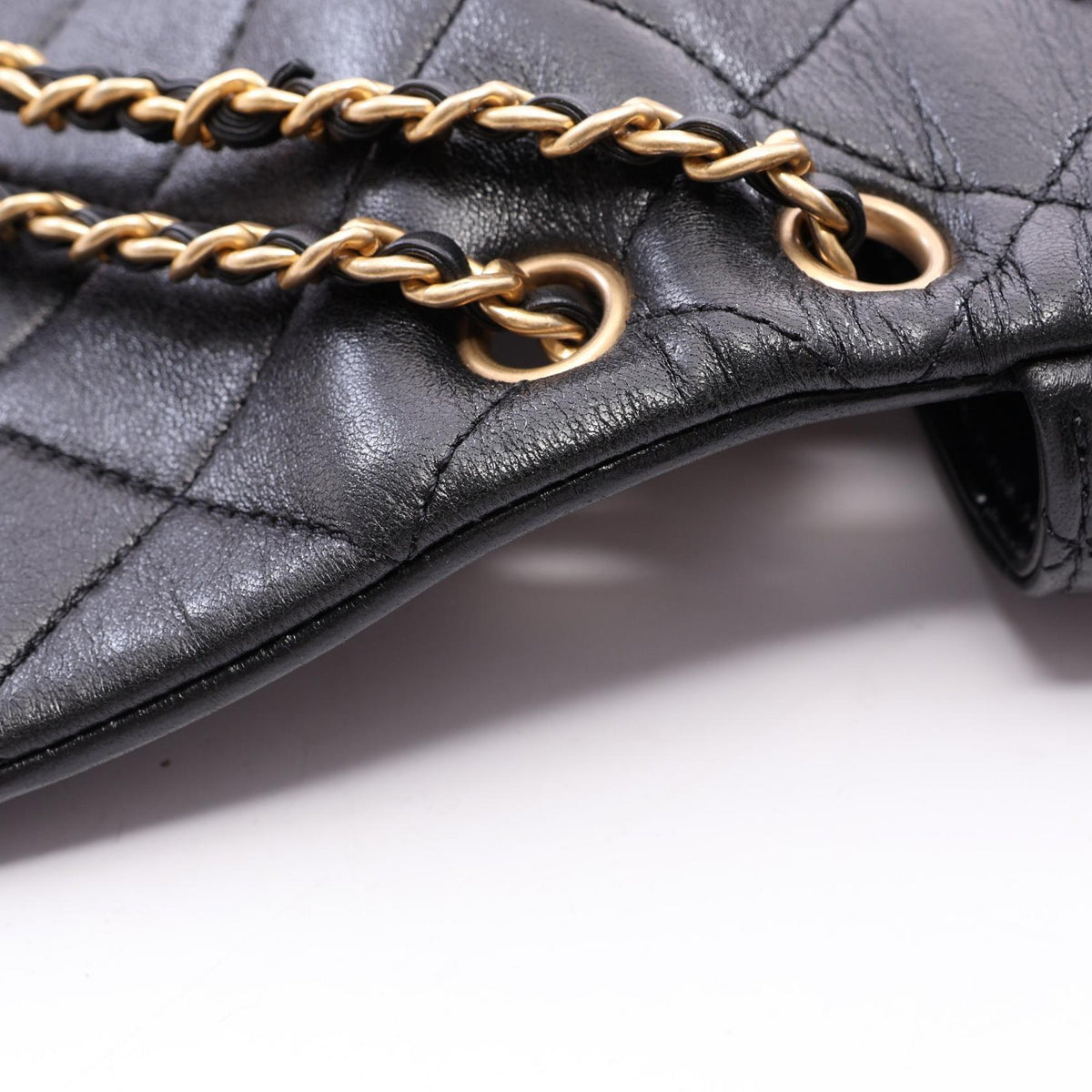 シャネル マトラッセ フラップ ショルダーバッグ ブラック系 バッグ CHANEL