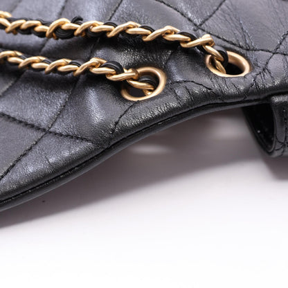 シャネル マトラッセ フラップ ショルダーバッグ ブラック系 バッグ CHANEL